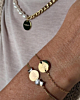 Graveerbare Ketting Chain & Pearl kleur goud