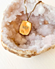 Gouden graveerbare ketting met initialen