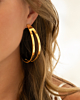 Statement oorbellen in goud