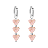 Oorbellen pink love