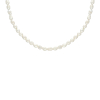 Pearl necklace goldplated
