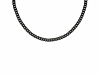 Zwarte schakelketting voor mannen