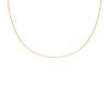 Subtiele snake chain ketting goldplated
