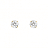 Sparkle Stud Oorbellen Small Goud Kleurig