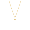 Gouden ketting met kruisje