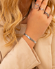 Zilveren ringen en armbanden mix