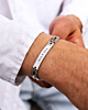 Schakelarmband mannen met naam