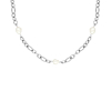 Chain and pearl necklace