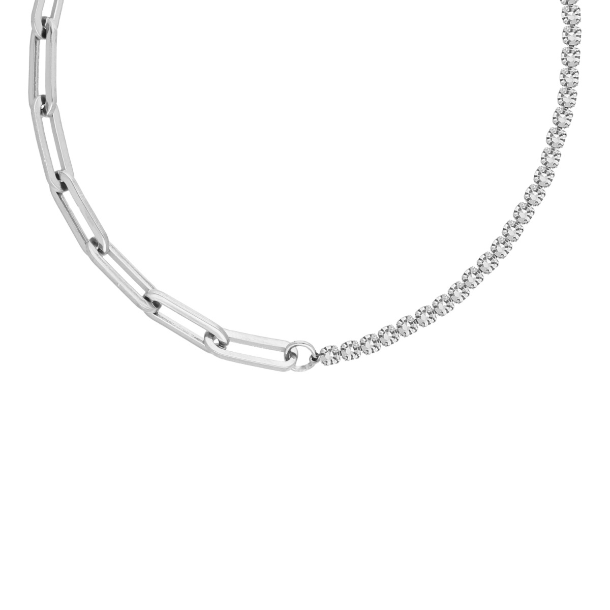 Tennis ketting met schakels