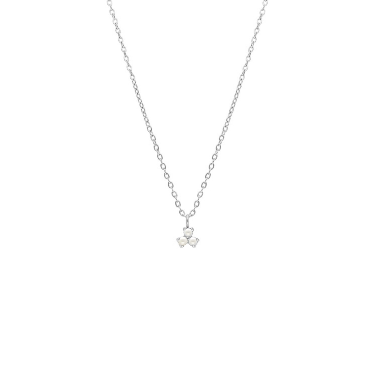 Ketting triple pearl
