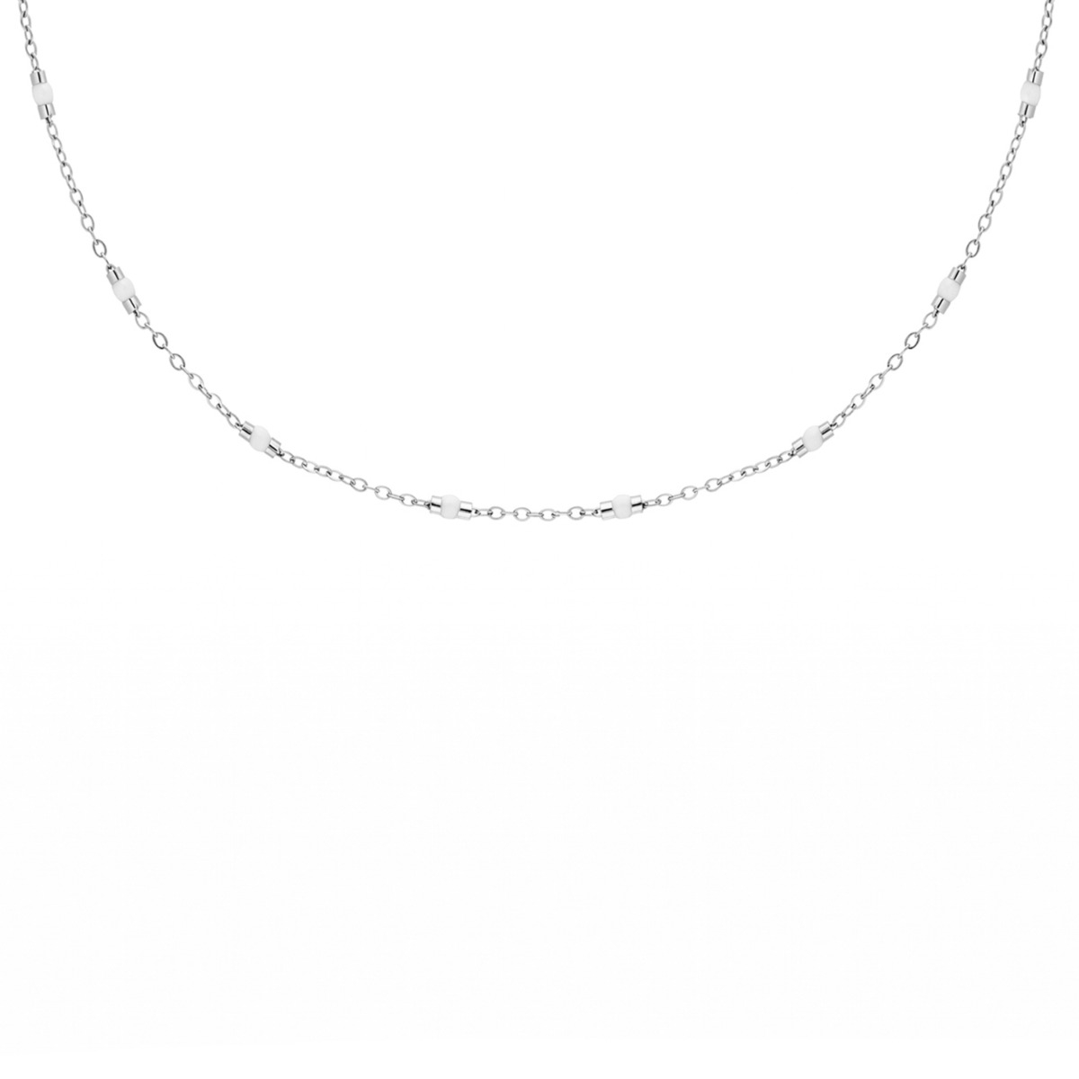 Ketting met witte schakels