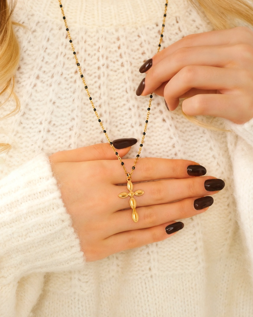 Kruis ketting goud