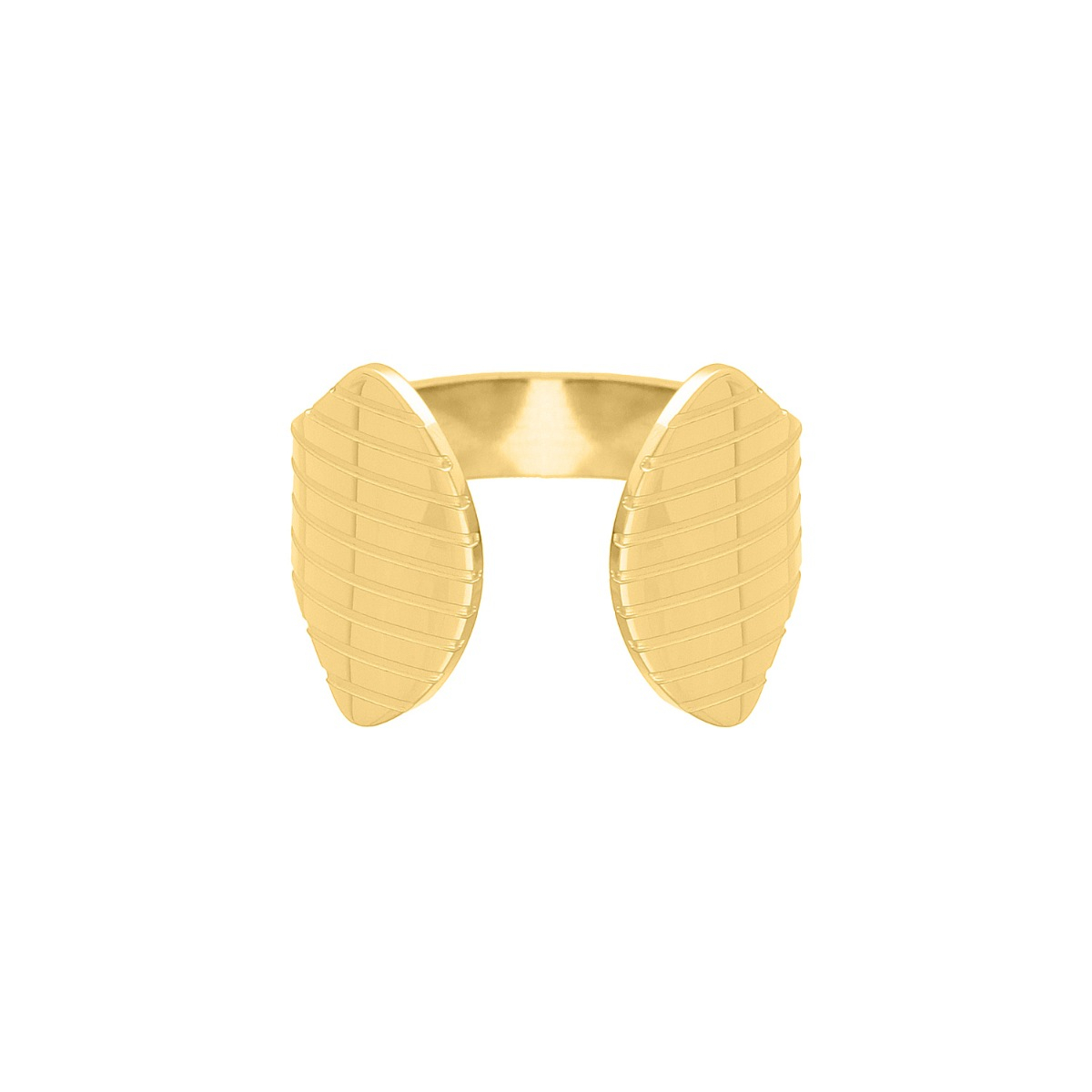 Ring striped goud