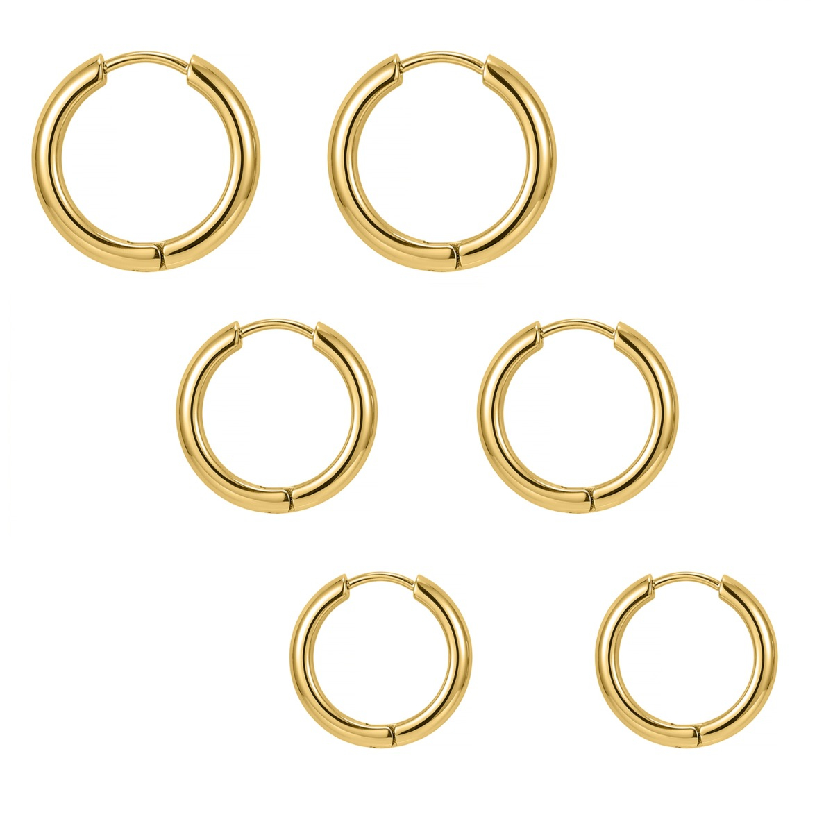 Musthave oorringetjes set goudkleurig