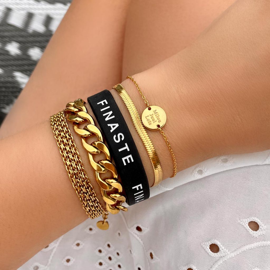 armparty black summer bracelet