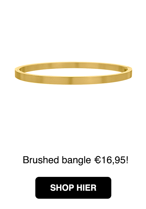 gouden bangle armband